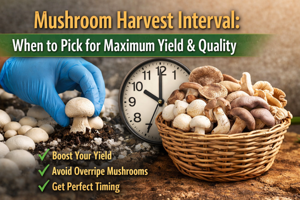 Mushroom Harvest Interval