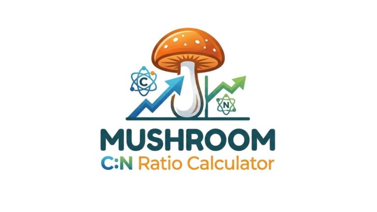 Mushroom C:N Ratio Calculator