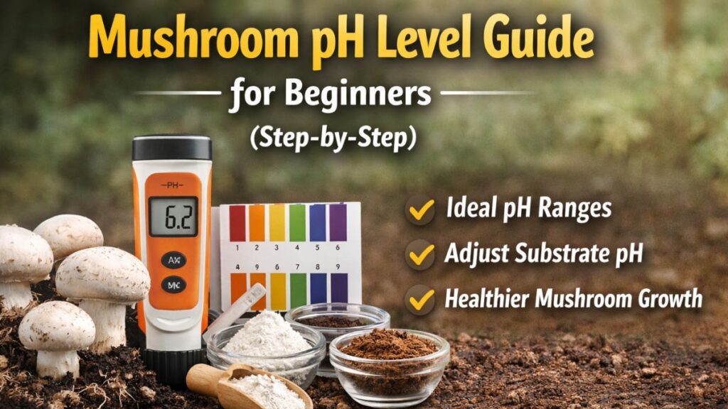 Mushroom pH Level Guide
