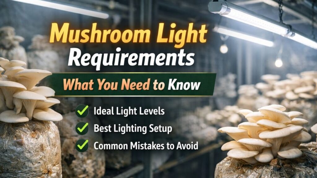 Mushroom Light Requirements