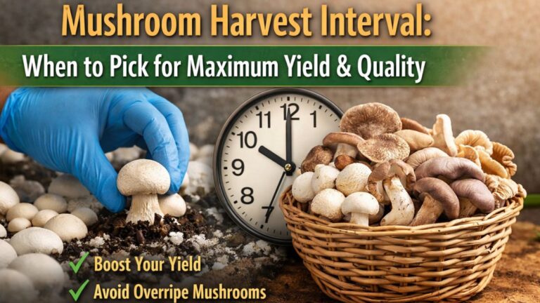 Mushroom Harvest Interval