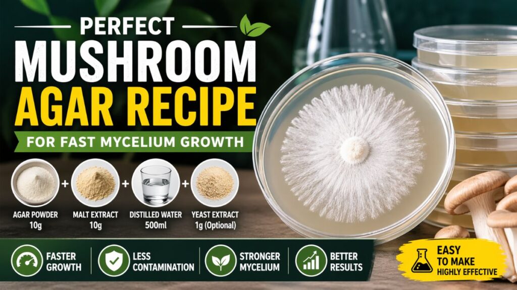 Perfect Mushroom Agar Recipe