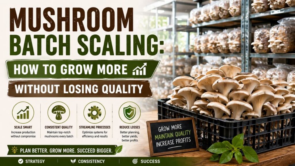 Mushroom Batch Scaling