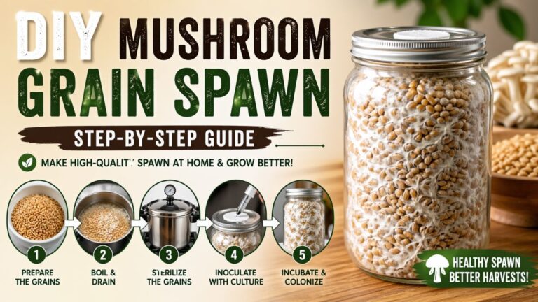 DIY Mushroom Grain Spawn